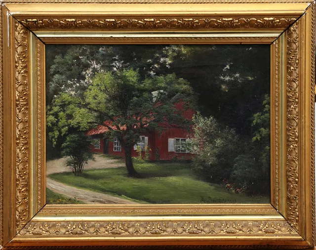 LOTTEN VON GEGERFELT. OLJA, på duk, signerad, 1899.