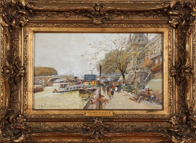 Galien Laloue, Eugène — "Les Quais à Paris"