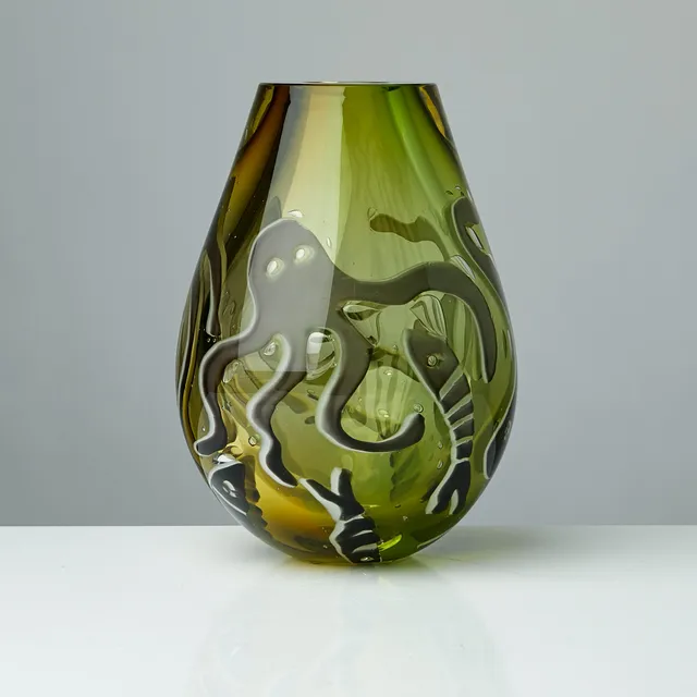 MARTTI RYTKÖNEN. vas, glas, Orrefors, 2002.