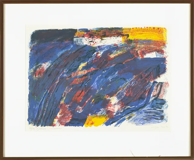 Nesjar, Carl — "Fjordbilde" 1991