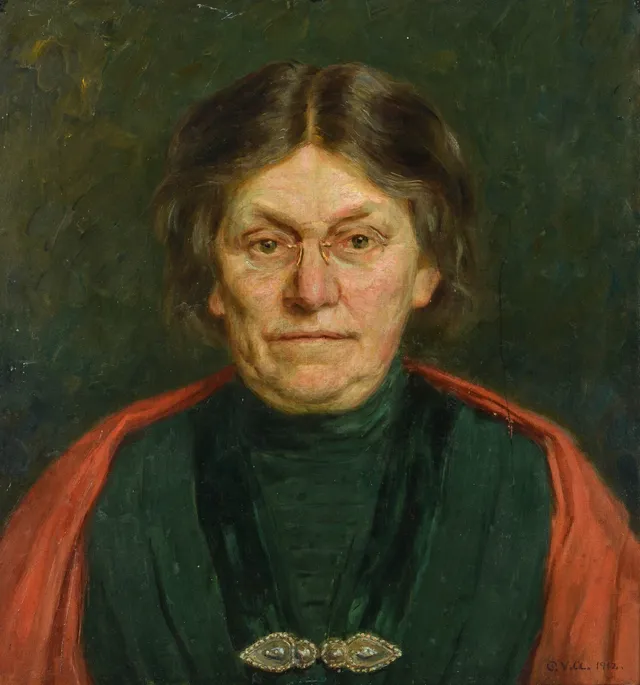 C.V. Aagaard. Portræt af forstanderinde Johanne Petersen