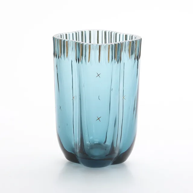 ELIS BERGH. Vas, glas, Kosta signerad.