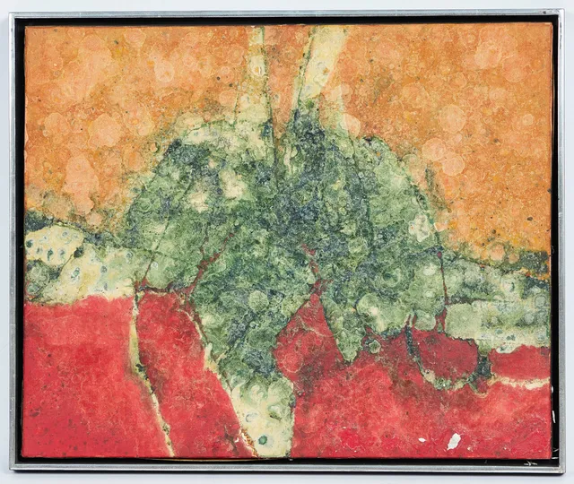 CÉSAR MANRIQUE. Gemälde, 'Coral', 1984.