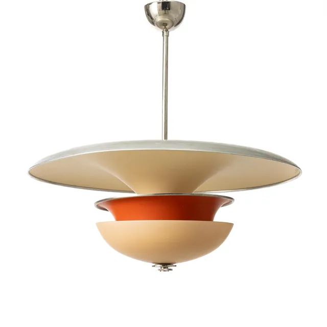 Erik Tidstrand, taklampa, modell 28903, Nordiska Kompaniet, 1930-tal.