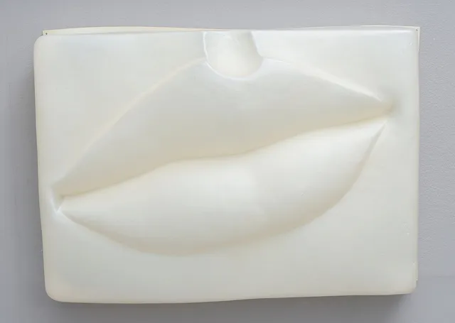 HERTHA HILLFON 1921-2013. RELIEF, MULTIPEL, PLAST, "MUNNEN", 1970.