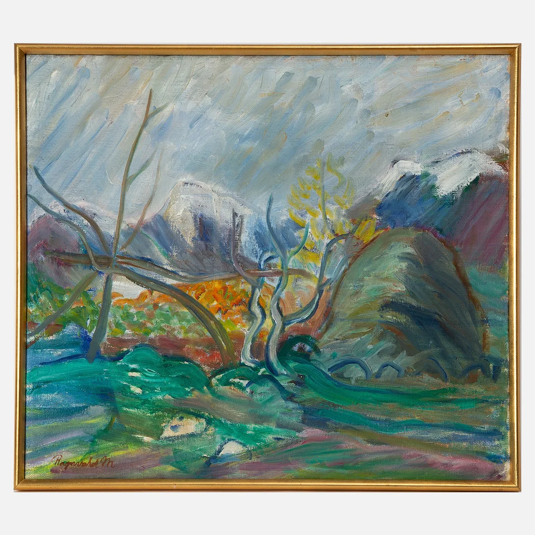 RAGNVALD MAGNUSSON. Landskap. — Paintings — Stockholms Auktionsverk Göteborg