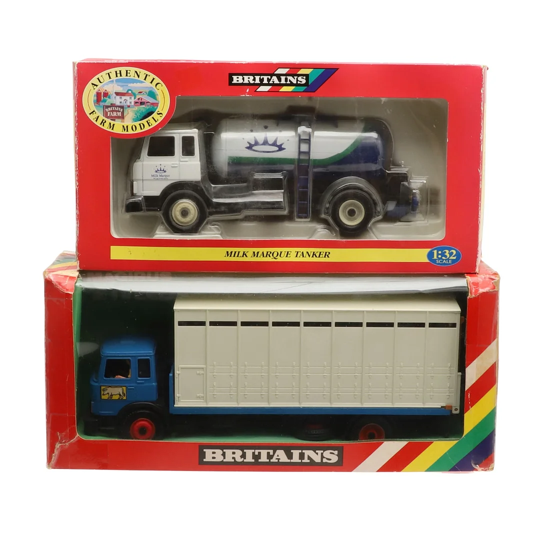BRITAINS BOXED LORRIES. — Model cars — Lawrences Auctioneers