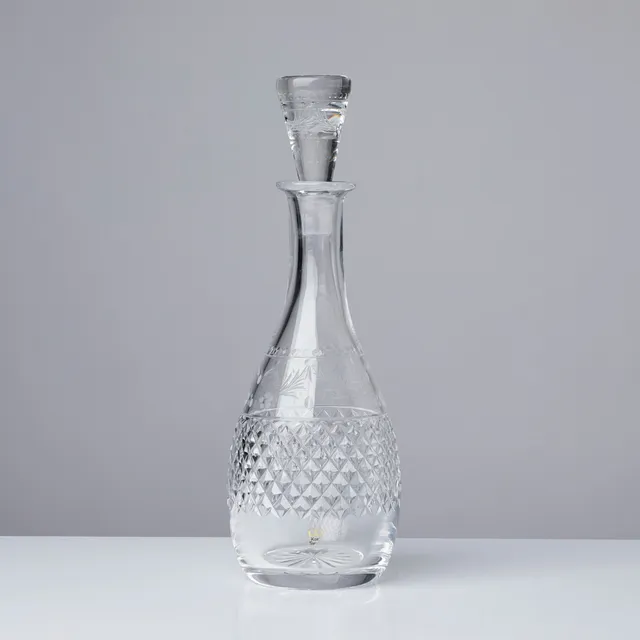 "ELVIRA MADIGAN", karaff, glas, märkt Kosta.