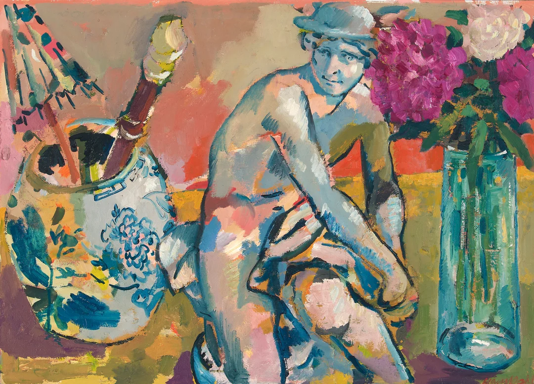 Dahl, Hans Normann — "Akt" — Kunst/Maleri — Blomqvist