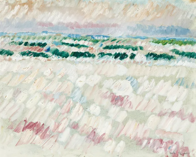 GÖSTA LILJEDAHL (1908-1993): Landskap, signerad Gösta Liljedahl, olja på duk.