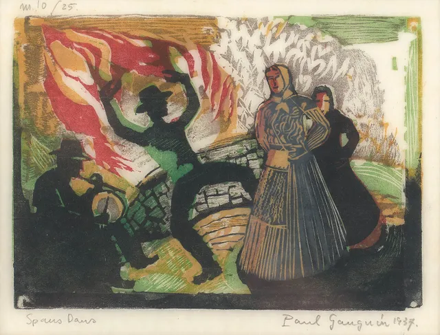 Gauguin, Paul René — "Spansk dans" 1937