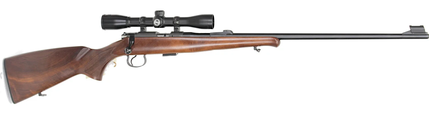 415. KULGEVÄR, tjeckiskt, Repeter, fabrikat CZ, modell 452 Lux, kaliber .22LR, tillv.nr 791687, se-nr 2127170. — Rifles — Walter Borg