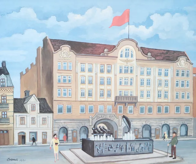 GEORG CRONA. Folkets hus Helsingborg.