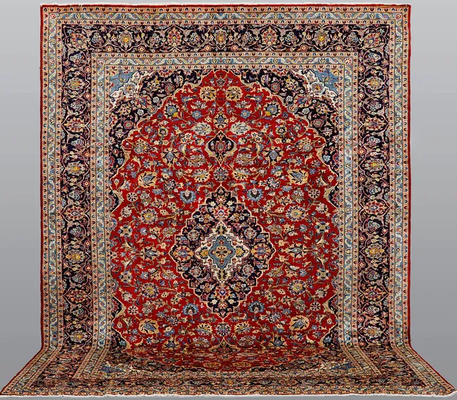 ORIENTMATTA. Keshan fine, 395 x 300 cm.