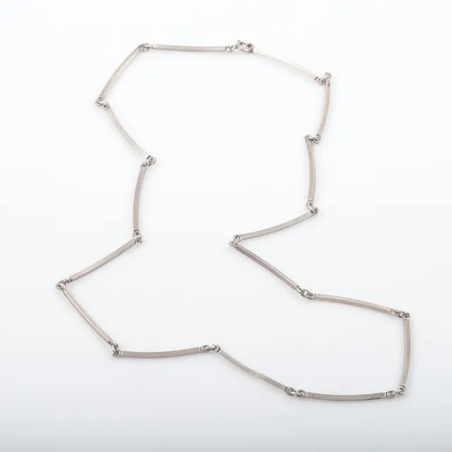NIELS ERIK FROM. Collier, stavlänk, sterlingsilver, Danmark.