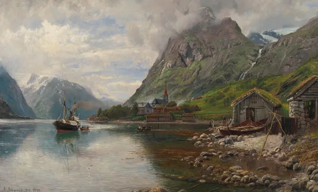 Askevold, Anders — Norsk fjordlandskap, 1898