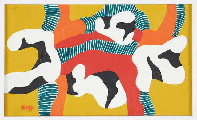 LARS DROUGGE (1930-2007). Myrvän, olja på duk, signerad, titelerad á tergo.