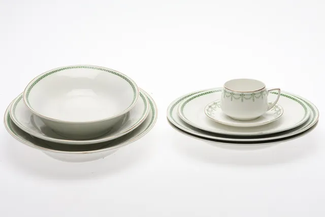 SERVISDELAR. 44 delar. Porslin, Gustavsberg.