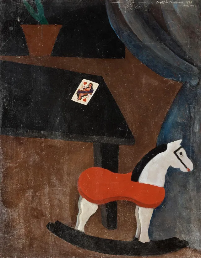 Bertil Bull Hedlund, "Hjärter dam".