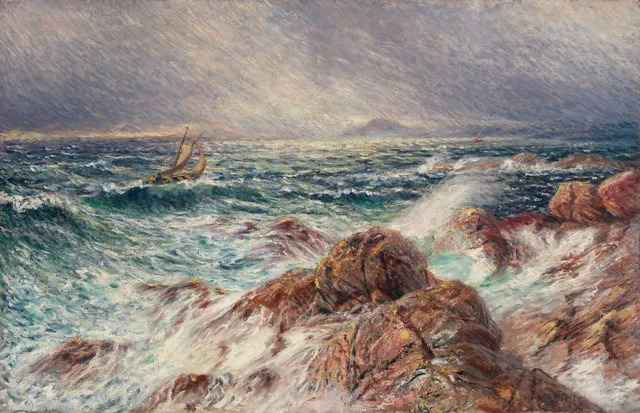 Diriks, Edvard — "La côte de l'Est (Norvège)"