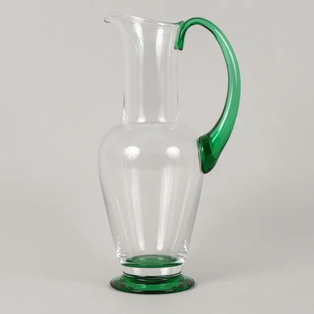 GUNNAR CYRÉN. Kanna, glas, "Nobel", Orrefors, formgiven 1991.