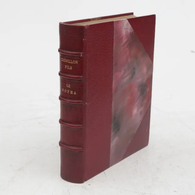 LOUIS ICART. BOK "LE SOPHA" innehåller 23 litografier, tryckt i numrerad upplaga 517 exemplar.