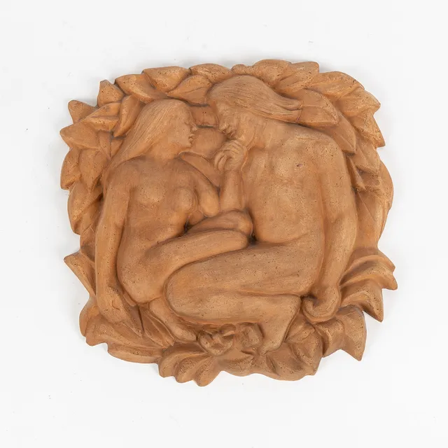 IRMA YOURSTONE. Relief, Lerlaxen Halmstad.