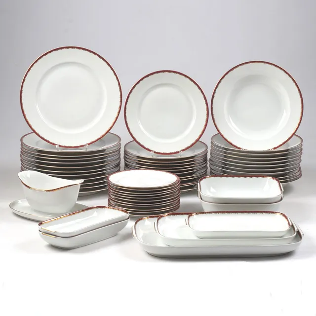 SERVISDELAR 53 delar porslin, Rosenthal, Tyskland.