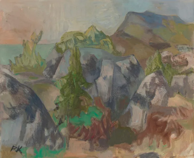 Kraugerud, Ragnar — "Fjell og trær" 1978