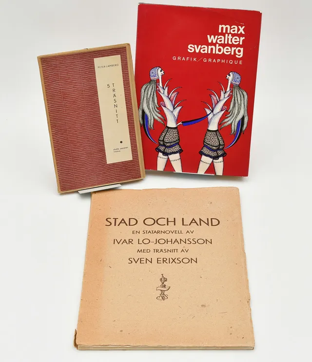 Max Walter Svanberg / Peter Lamberg / Sven Erixson. 3 Vol.