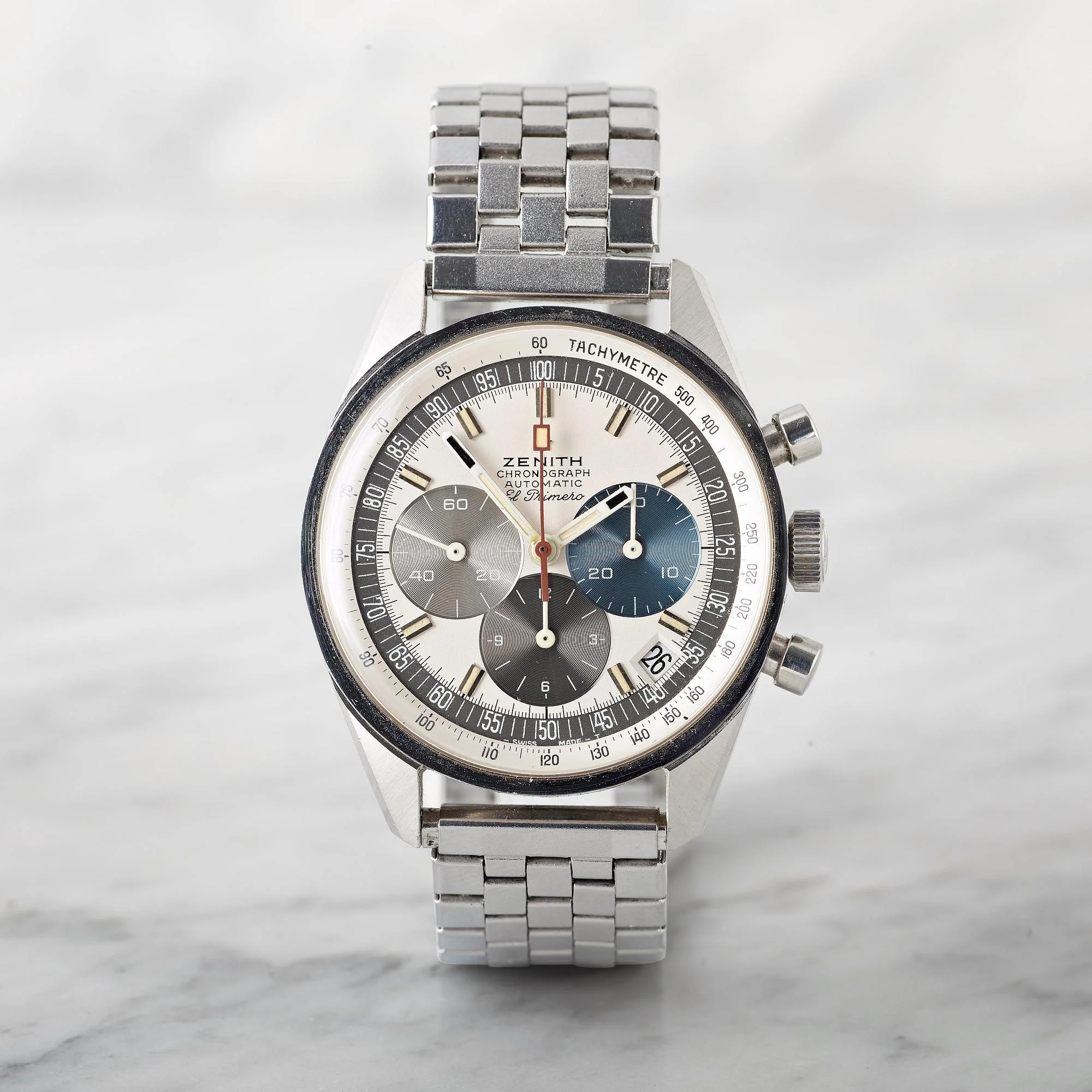 ZENITH, El Primero, MKII, kronograf. — Bukowskis