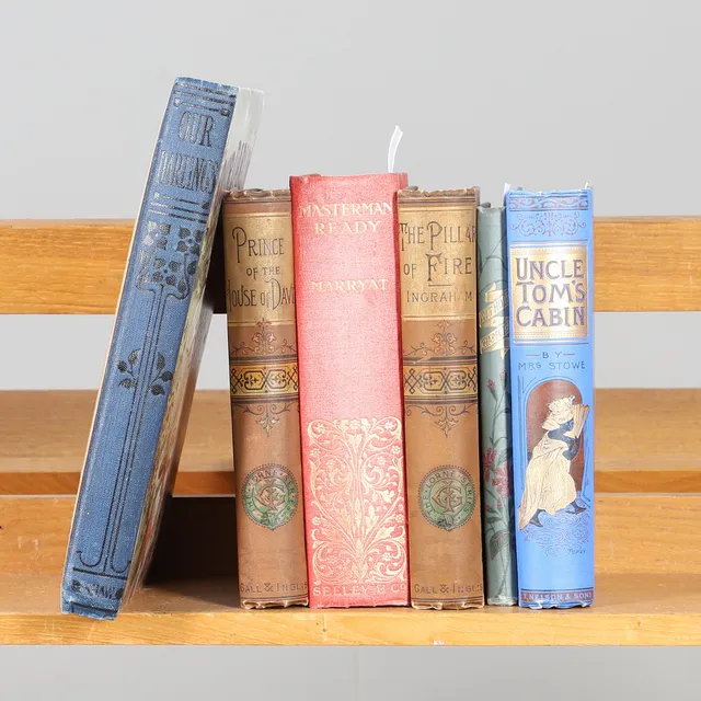 A COLLECTION OF NINETEENTH AND TWENTIETH CENTURY CLOTH BOUND VOLUMES.