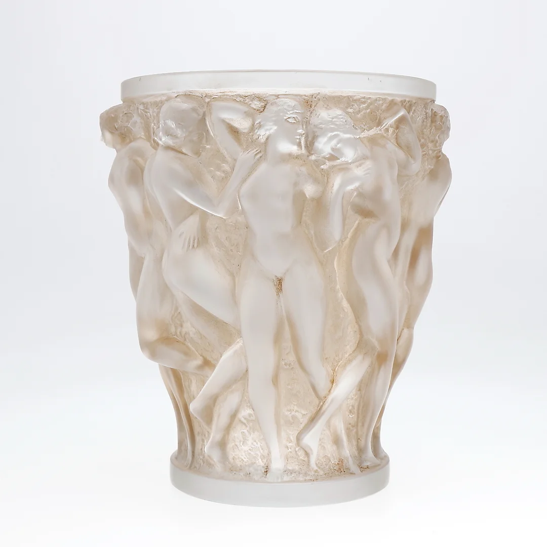 LALIQUE MANUFACTURE. "Bacchantes" vase. — Other — Balclis
