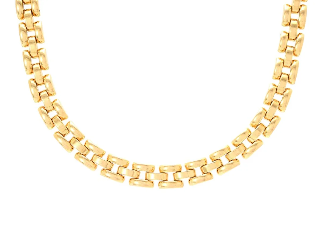 CHOPARD, collier, La Strada, 18K guld, refnr 81/4066, serienr 2364401, längd 42 cm, vikt 82,1 g, lätt slitage. — Smycken/Collier — Kaplans
