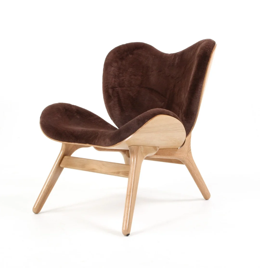 Anders Klem for Umage. Low armchair model 'A Conversation Piece, Low', oak — Furniture/Lounge chairs — Lauritz