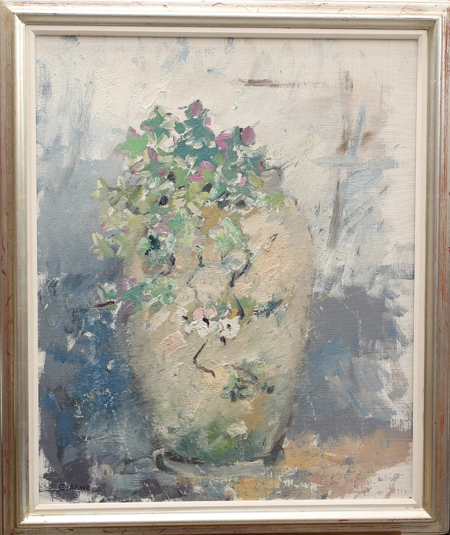 GUSTAV ARNE. Olja på duk, signerad, daterad 1969. — Paintings — Limhamns Auktionsbyrå