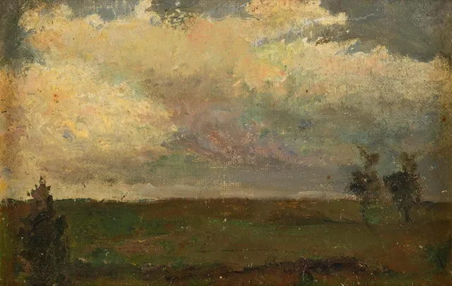Carl Fredrik Hill, Oväderslandskap.