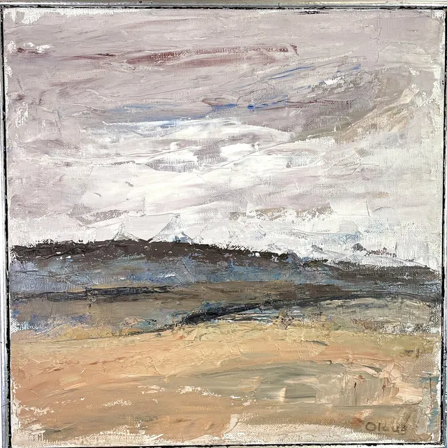 ULF OLAUSSON (f. 1935), olja på duk, "Sälenfjäll II", signerad Olaus.
