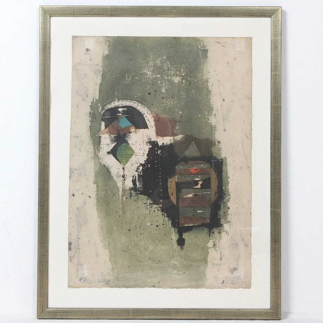 JOHNNY FRIEDLAENDER (1912-1992). 'Madrigal', Farbaquatinta, EA, signiert. — Engravings & Prints — Stockholms Auktionsverk Düsseldorf/Neuss