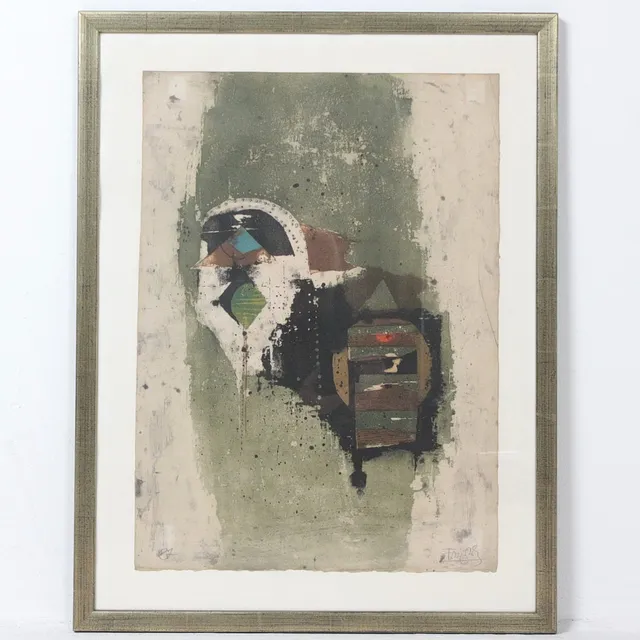 JOHNNY FRIEDLAENDER (1912-1992). 'Madrigal', Farbaquatinta, EA, signiert.