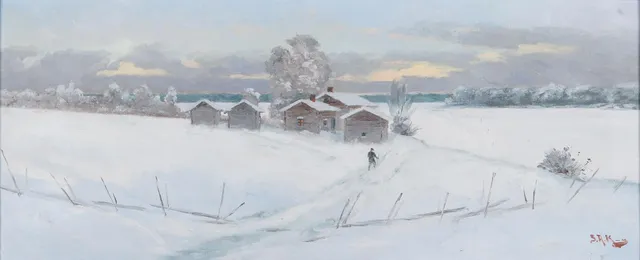 Sigfrid August Keinänen, Vintervy.