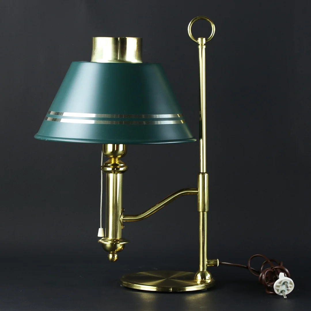 BORDSLAMPA, metall, Nya Öja typ 86, 1900-talets andra hälft. — Table Lamps — Höganäs Auktionsverk