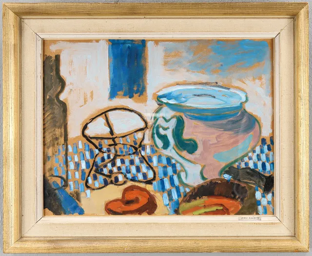 HANS KAJTORP. Gouache, signerad.