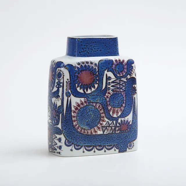 BERTE JESSEN. Vas, fajans, "Tenera", Royal Copenhagen.