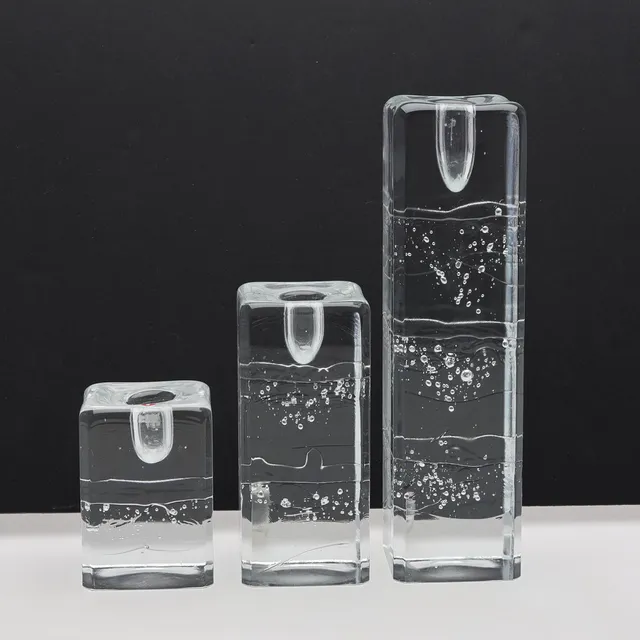 TIMO SARPANEVA. LJUSSTAKAR, 3 st, "Arkipelago", Iittala.