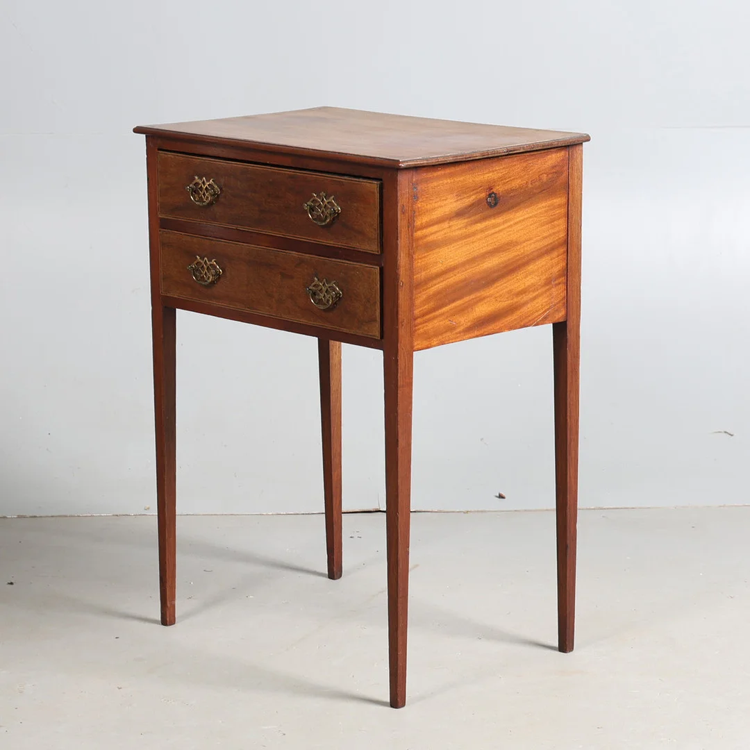 A GEORGE III MAHOGANY SIDE TABLE, CIRCA 1820. — Tables — Bishop & Miller