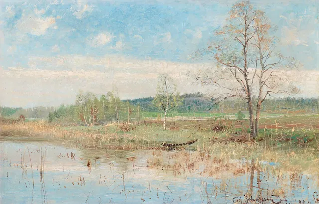 Carl Johansson, Vårlandskap.