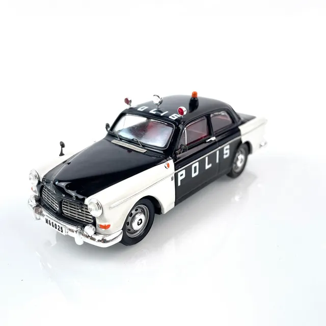 MODELLBIL, Polisbil- Amazon 2D, -70, numrerad 174/300, André Models, skala 1:43. I originalförpackning.