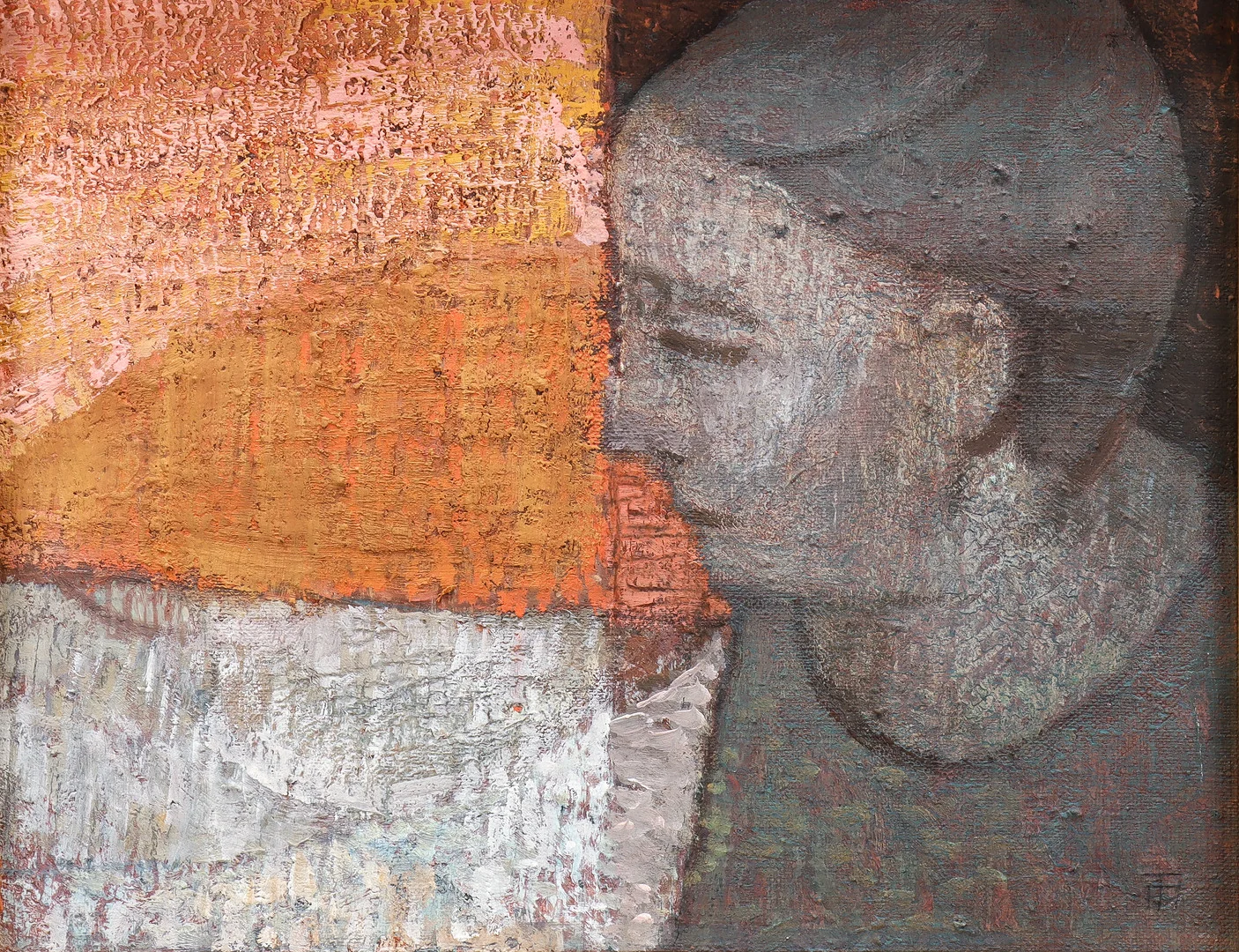 THORE ANDERSSON. "Den tomma sängen". — Paintings — Karlstad Hammarö Auktionsverk