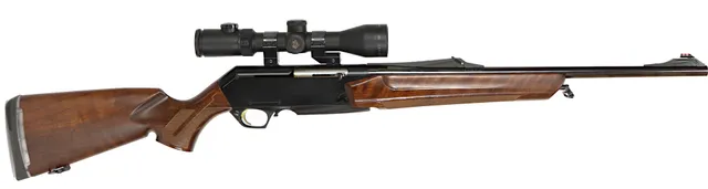 KULGEVÄR, Halvautomatisk, fabrikat Browning, modell BAR Long Trac, kaliber 9,3x62, tillv.nr 311MT13566, se-nr SE2218052.